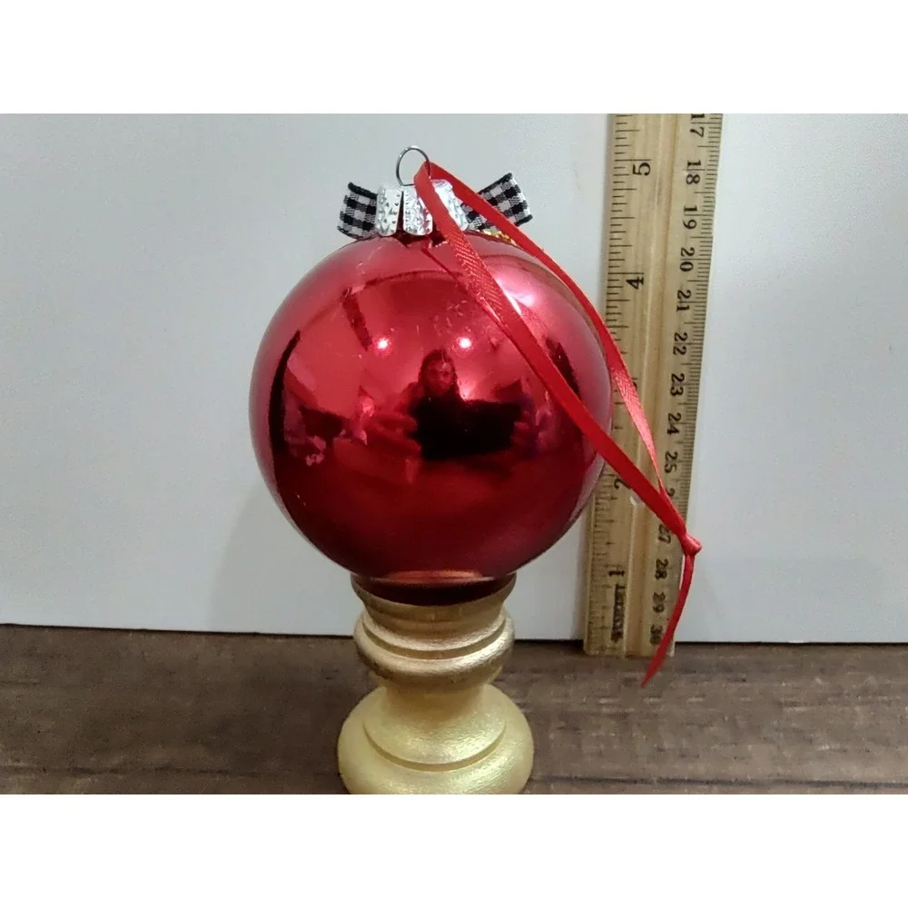 Seel Christmas Ornament Handmade OOAK Shatterproof Miniature Pokemon Anime O7